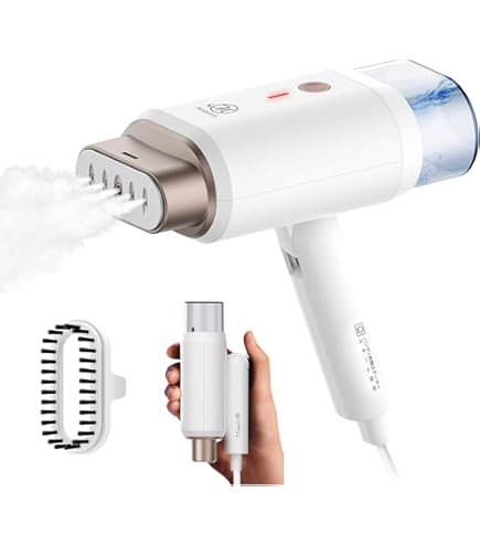 Amazon | スチームアイロン 衣類スチーマー ハンガーにかけたまま シワ